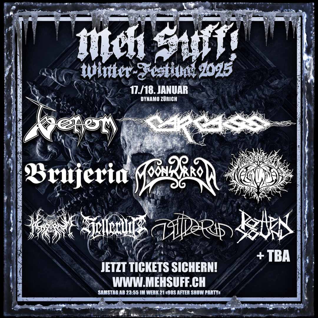 Read more about the article MEH SUFF! WINTER-FESTIVAL 2025 – Band-Update